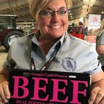 terri parker with beef license plate